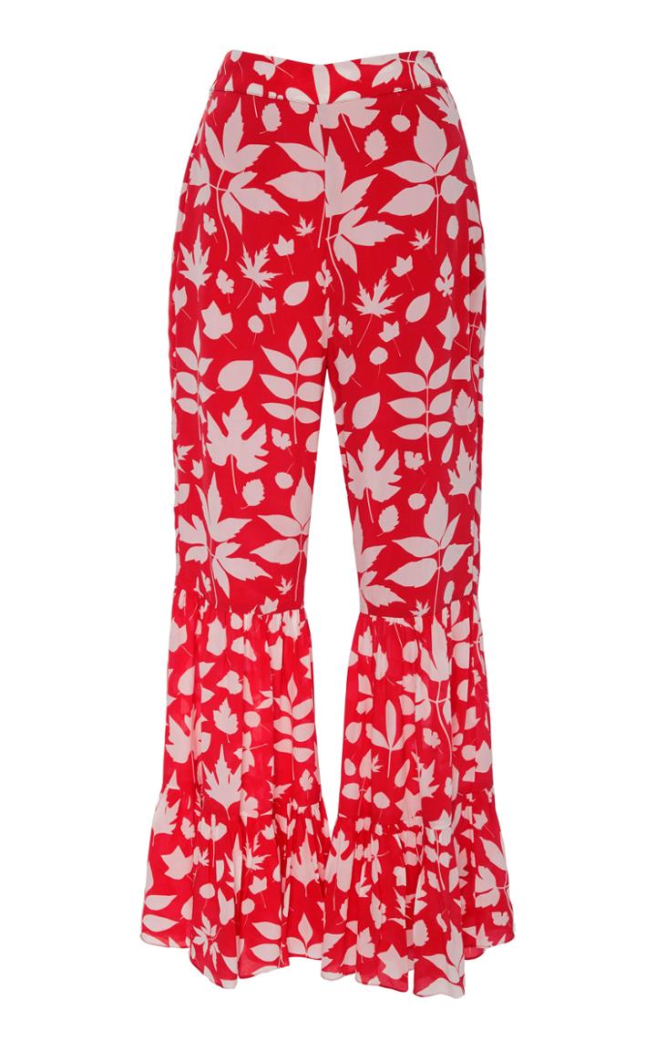 Carolina K Elena High-rise Flared Pants