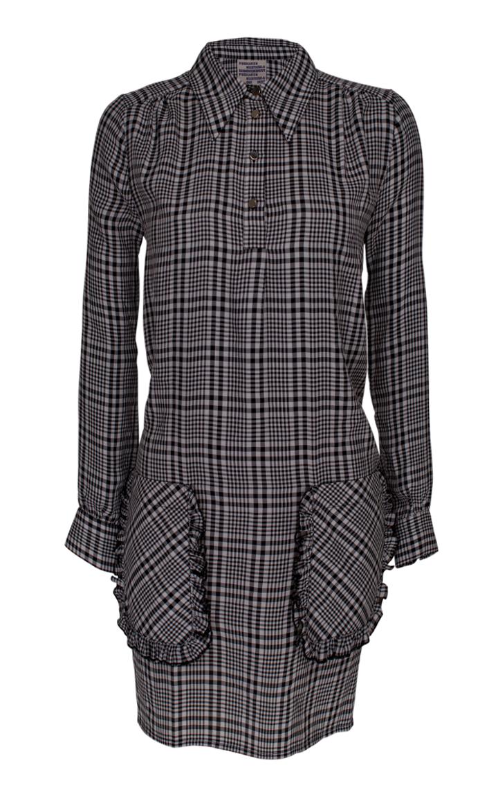 Baum Und Pferdgarten Abalina Ruffle Pocket Shirt Dress