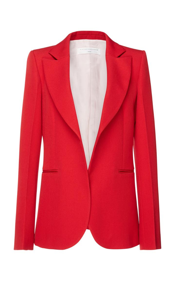Victoria Beckham Wool-twill Blazer