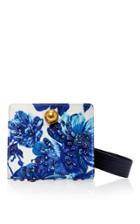 Tory Burch Dexter Embroidered Clutch