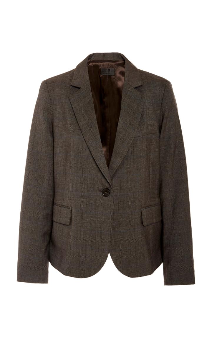 Nili Lotan Julietta Tailored Wool-blend Blazer