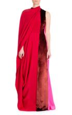 Moda Operandi Roksanda Arlena Colorblocked Drape Dress
