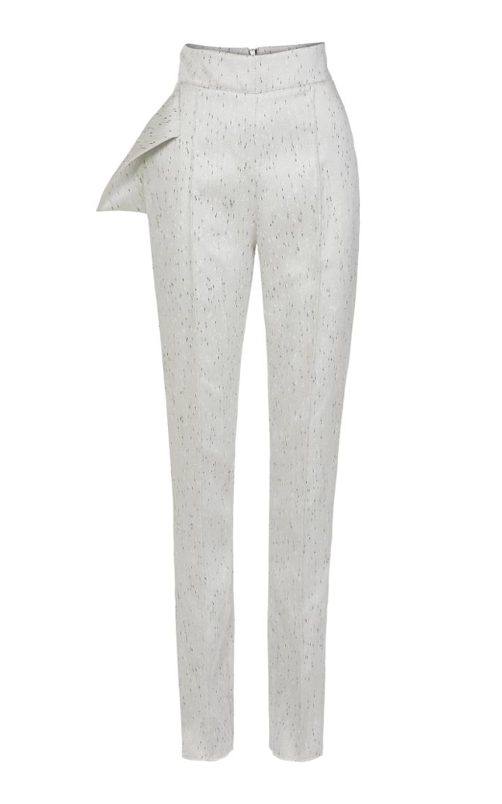 Maticevski Toreador Satin Skinny Pants Size: 6