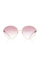 Moda Operandi Alaia Sunglasses Le Petale Round-frame Metal Sunglasses