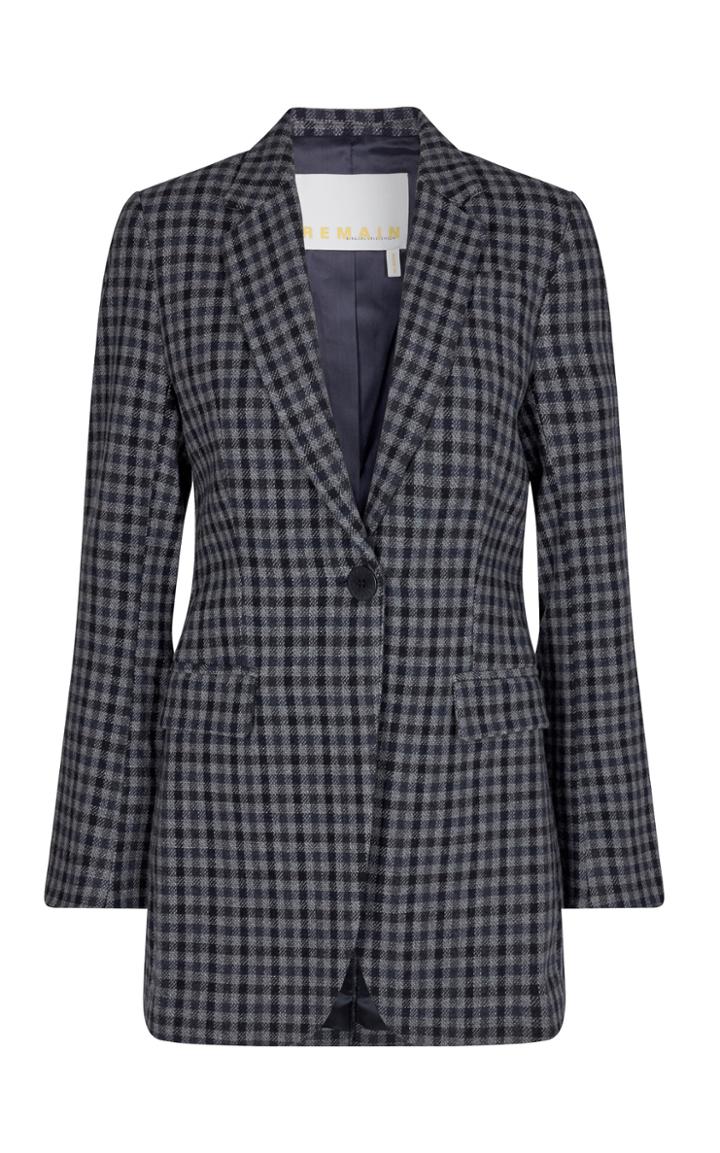 Moda Operandi Remain Tyron Checked Wool-blend Blazer