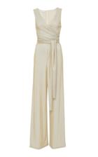 Miguelina Norma Metallic Knit Jumpsuit