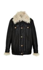 Zeynep Arcay Oversized Leather Jacket