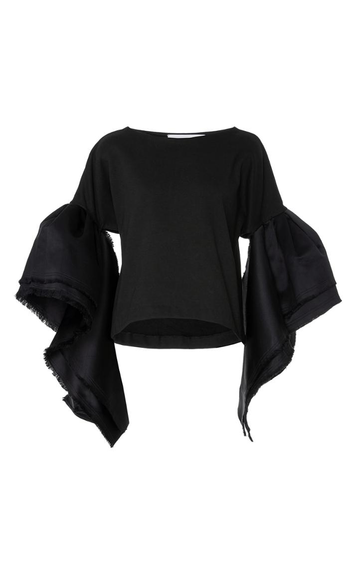Leal Daccarett Guacari Ruffle Sleeve Shirt
