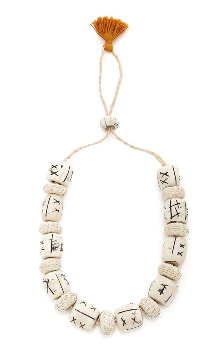 Johanna Ortiz Forty Days Road Bone Necklace