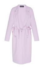Paskal Notch Collar Midi Coat