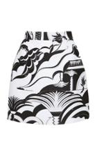 Emilio Pucci Printed Crepe Skirt