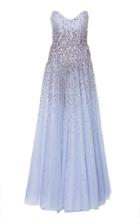 Jenny Packham Marielle Embellished Tulle Gown