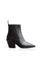 Aeyde Kate Block-heeled Calf Leather Booties