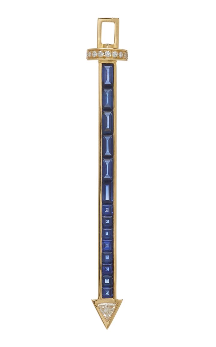 Robinson Pelham Large Blue Sabre Charm