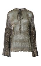 Romance Was Born Ave Maria Ruched Blouse