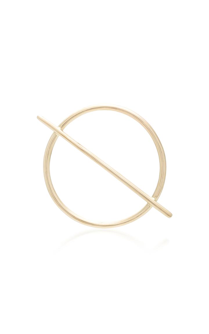 Pili Restrepo Orbita Ii 14k Gold Single Earring