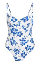 Solid & Striped The Taylor Floral-print One-piece Swimsuit