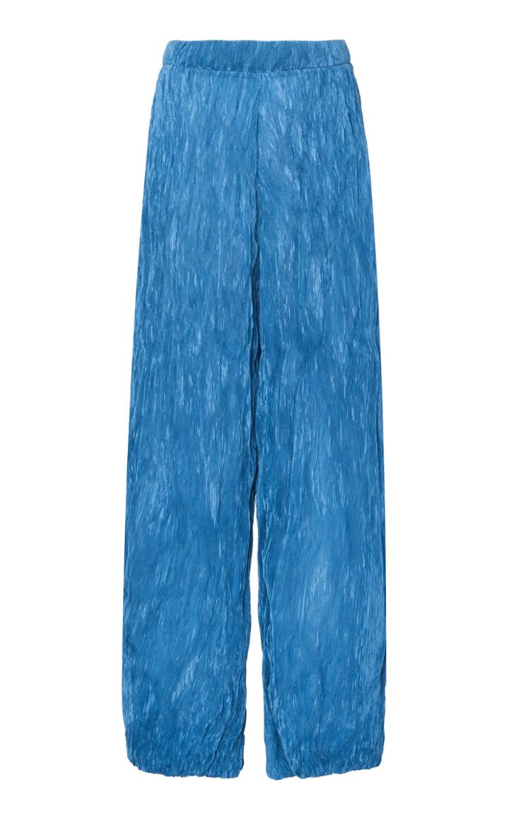 Jeffrey Dodd Wide Leg Crinkle Pants