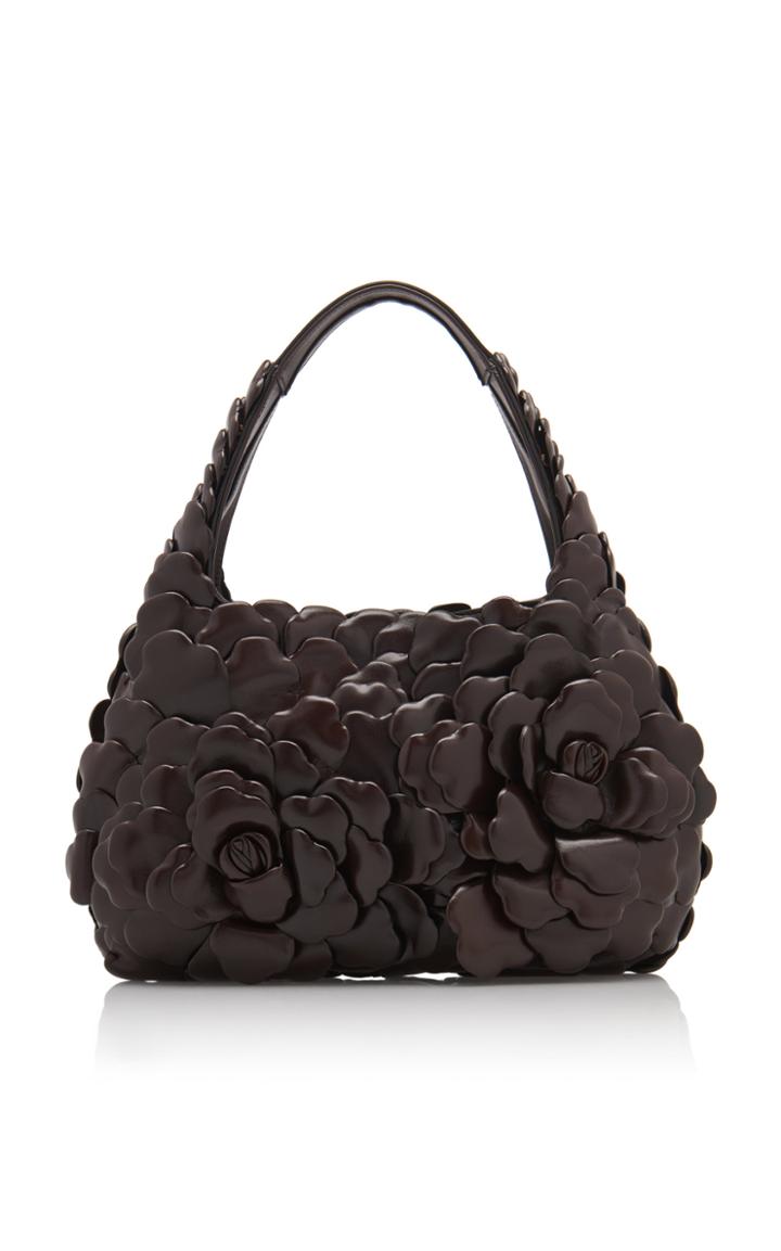 Moda Operandi Valentino Valentino Garavani Atelier Rose Small Leather Hobo Bag