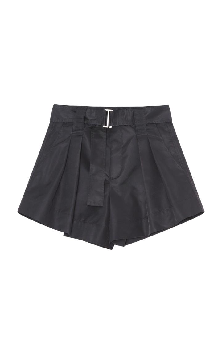 Moda Operandi Ganni Recycled Nylon Mini Shorts