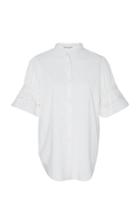 Apiece Apart Olivas Smocked Maxi Dress
