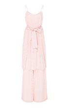 Jill Stuart Irina Floral Jacquard Jumpsuit
