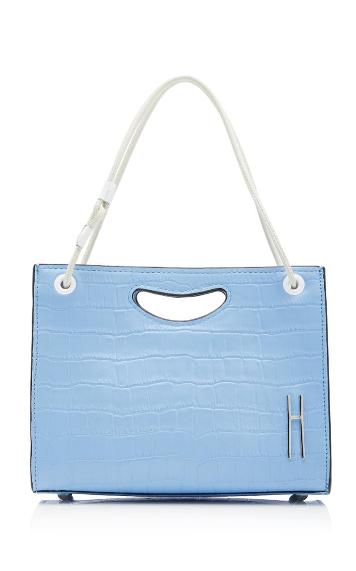 Moda Operandi Hayward Mini 1712 Top Handle Bag In Croc-effect Leather