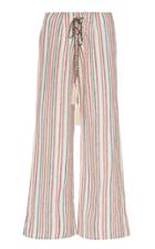 Moda Operandi Alix Of Bohemia Porto Striped Cotton-linen Wide-leg Pants Size: S