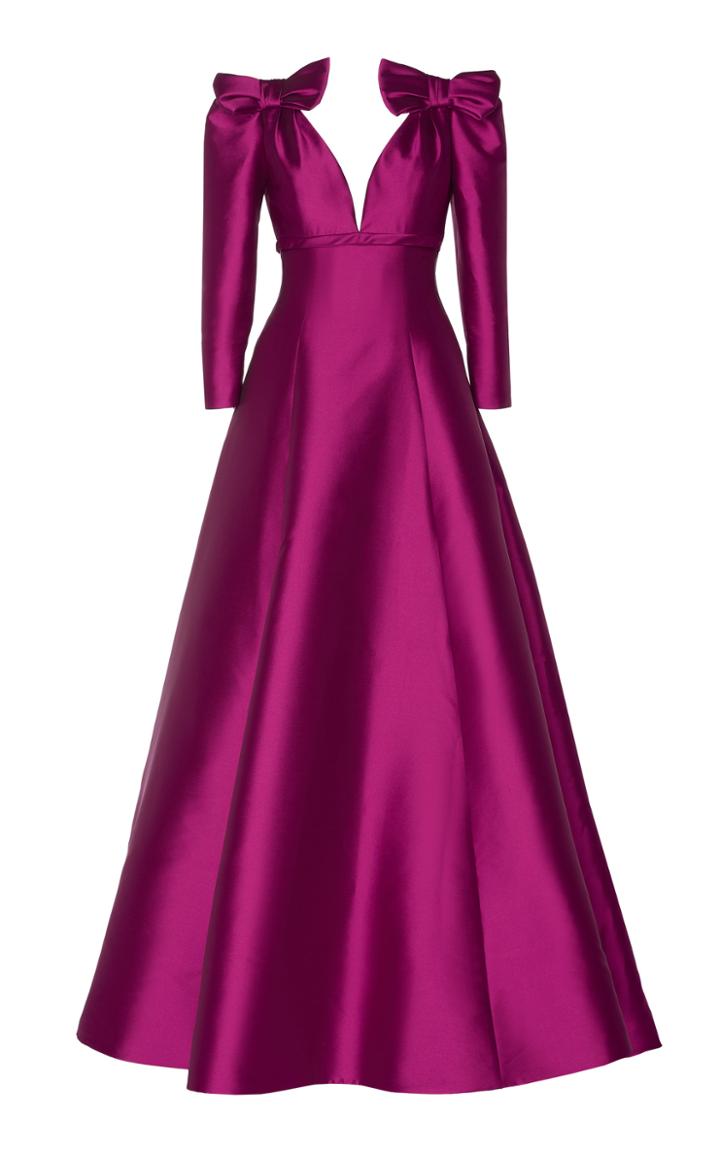 Viktor & Rolf Dramatic Bow Shoulder Gown