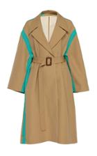 Boontheshop Collection Embroidered Wool-cotton Coat