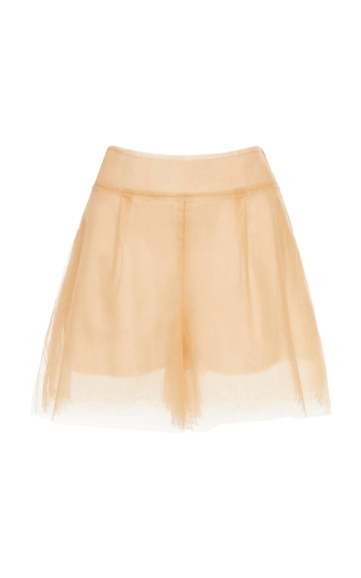 Moda Operandi Oscar De La Renta Tulle Shorts Size: 0