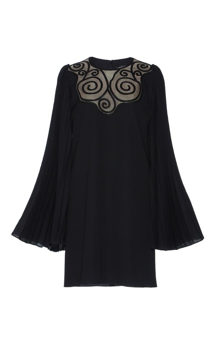 Andrew Gn Long Sleeve Mini Dress
