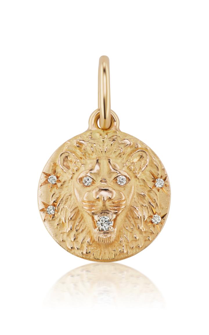 Moda Operandi Briony Raymond 18k Yellow Gold Mini Zodiac Medallion Necklace
