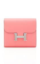 Heritage Auctions Special Collections Herms Rose Azalee Epsom Leather Constance Compact Wallet