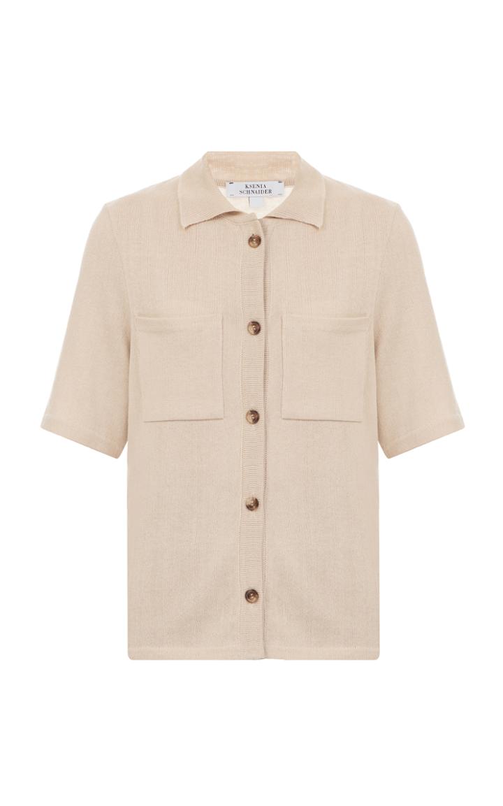 Ksenia Schnaider Knit Polo Top