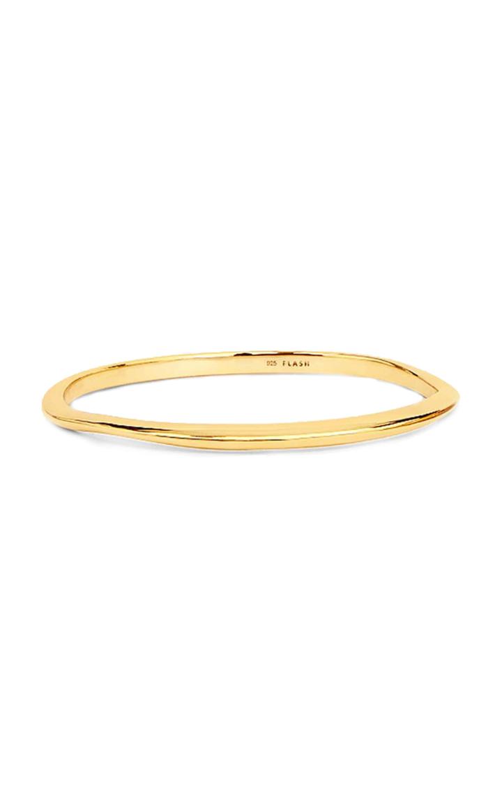 Moda Operandi Flash Jewellery .01 Waves 14k Vermeil Bangle