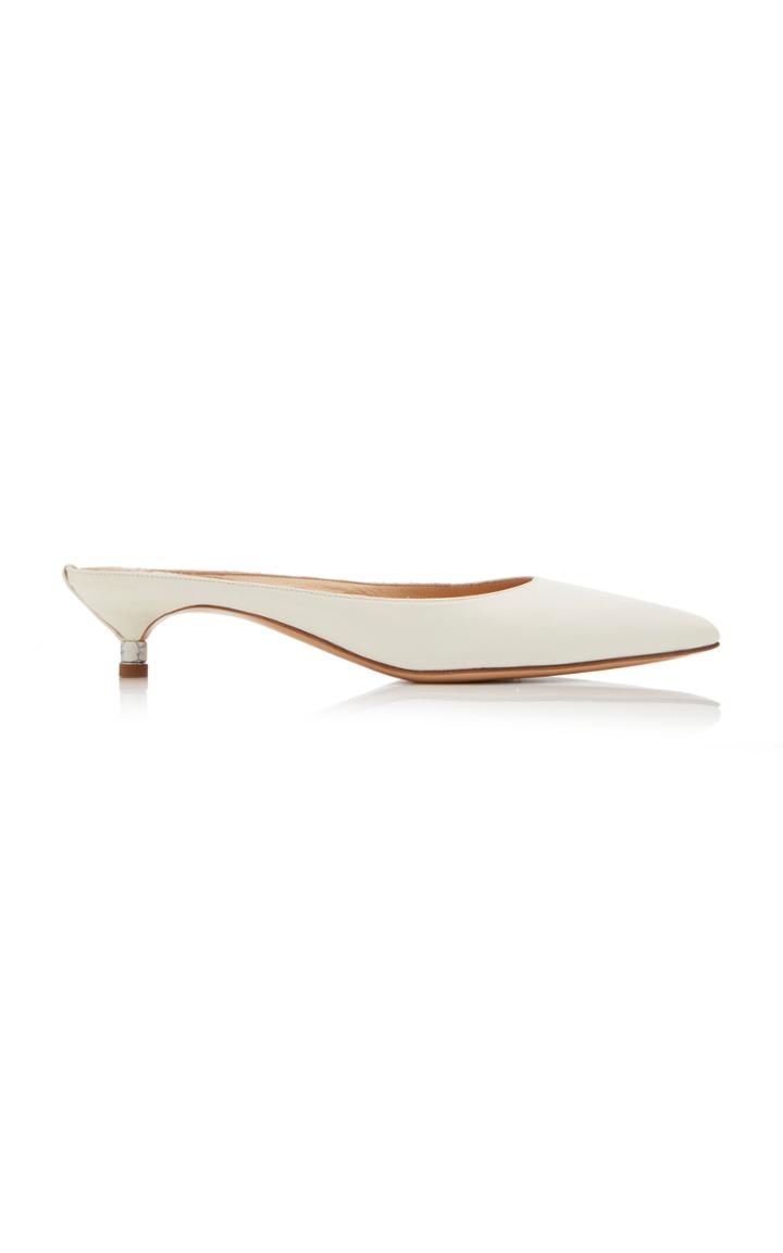 Gabriela Hearst Rosendo Kitten Heel Mules
