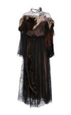 Alena Akhmadullina Fur Trimmed Silk Dress