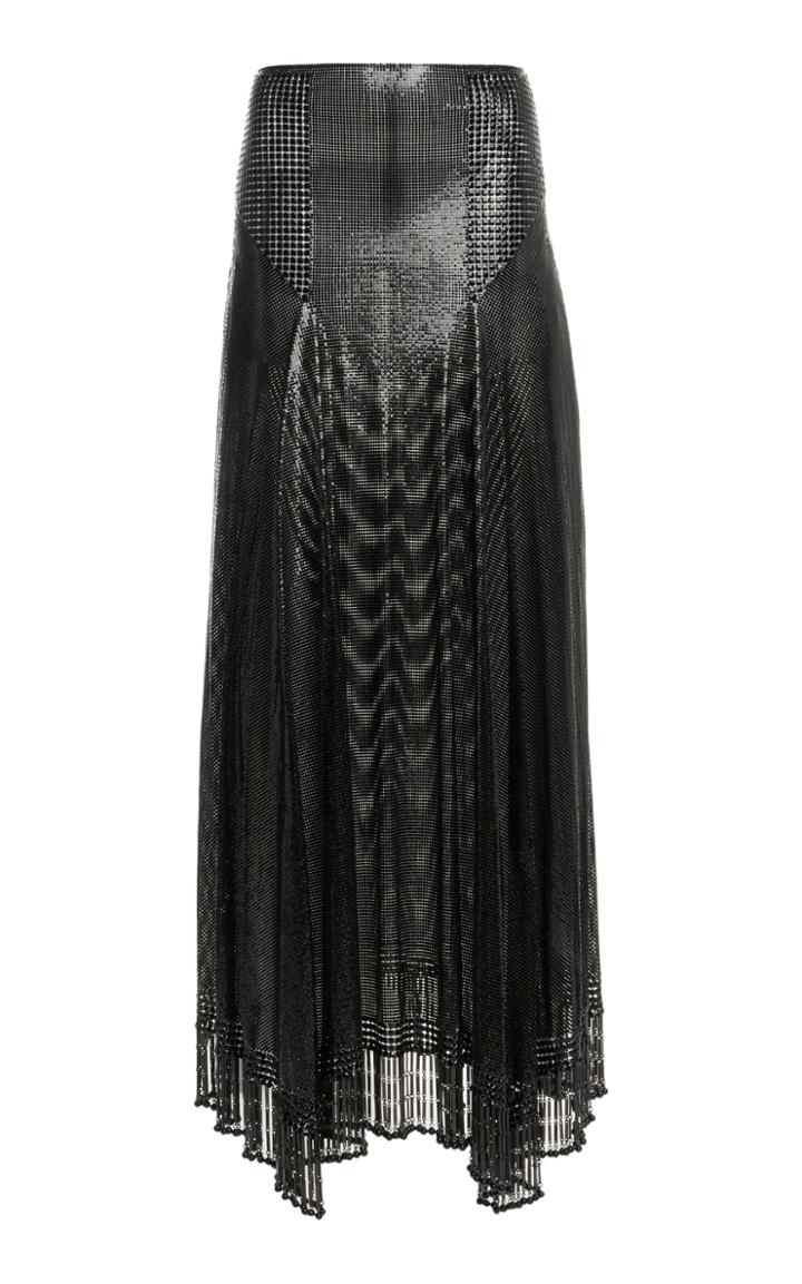Moda Operandi Paco Rabanne Fringed Lurex Skirt