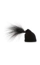 Marc Jacobs Feathered Wool Beanie