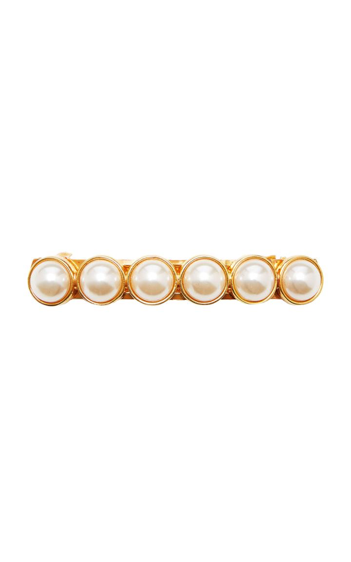 Oscar De La Renta Pearl Barrette