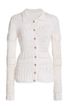 Moda Operandi Gabriela Hearst Nitsan Mixed-knit Cashmere Cardigan