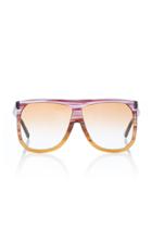 Loewe Sunglasses Filipa Two-tone Acetate Sunglasses