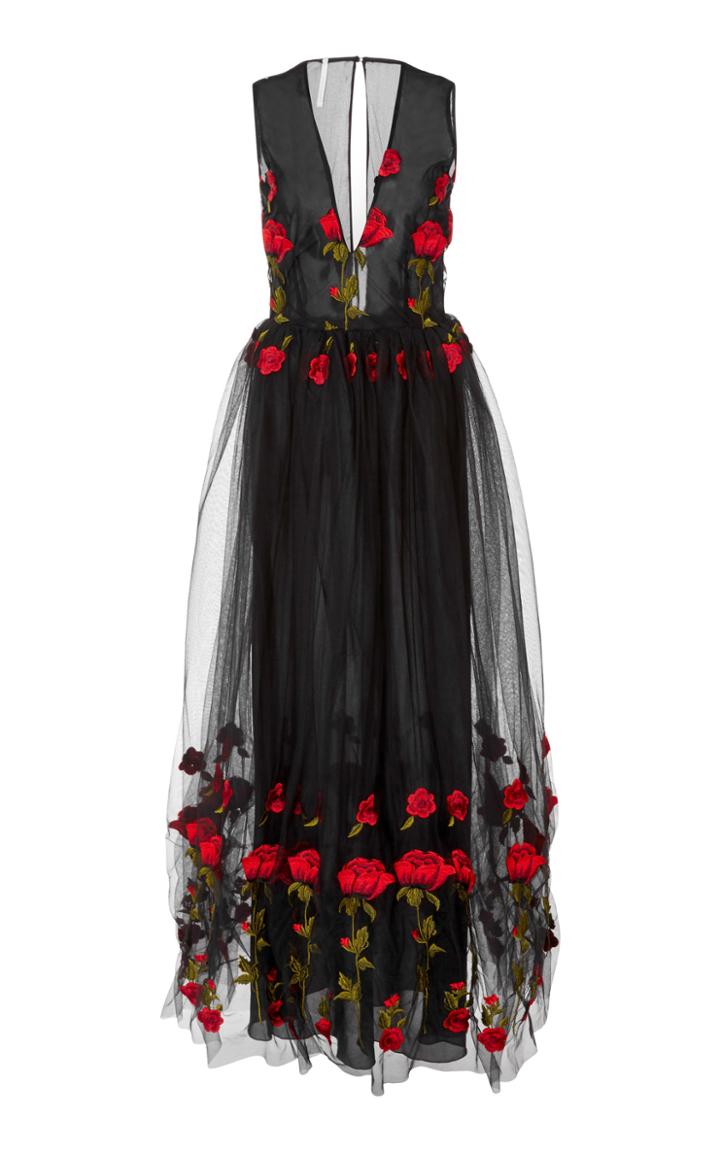 Alcoolique Cake Rose Mesh Gown
