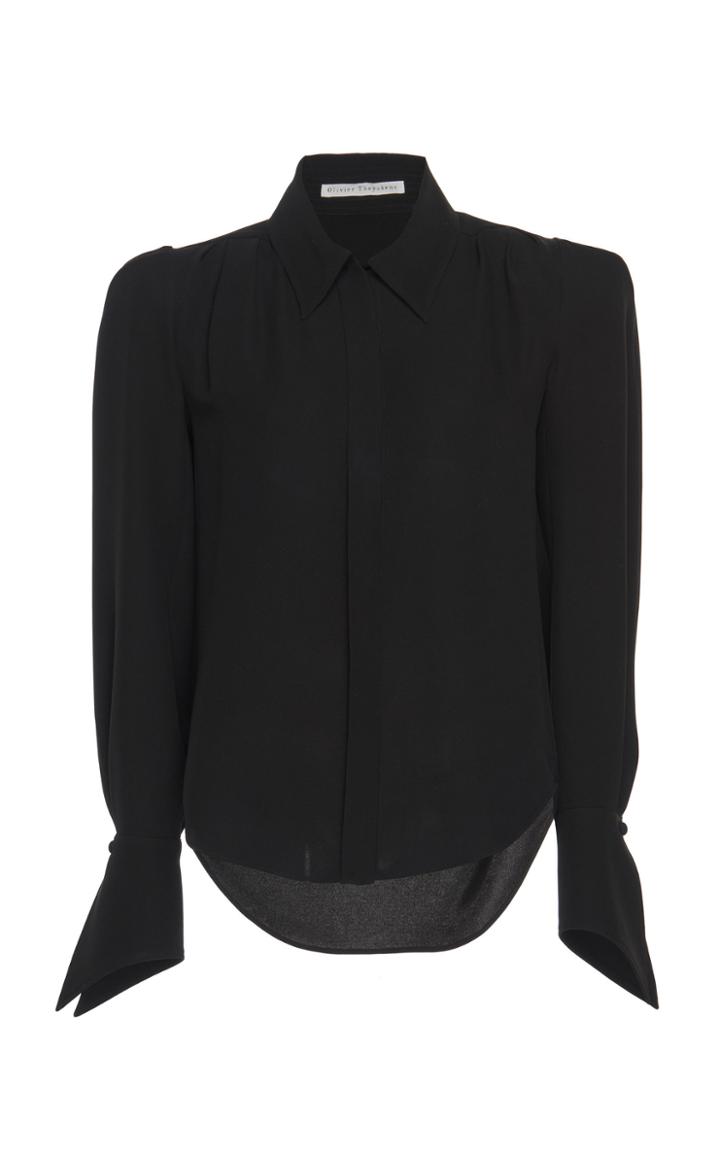 Olivier Theyskens Telia Button-up Silk Shirt