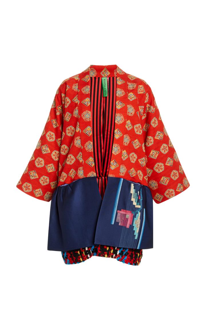 Moda Operandi Rianna + Nina One Of A Kind M'o Exclusive Printed Silk Jacket