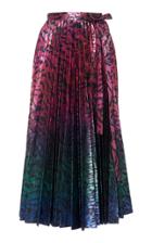 Saloni Kim Irridescent Tiger Wrap Skirt