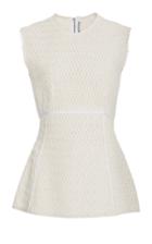 Maticevski Promise Knitted Peplum Top
