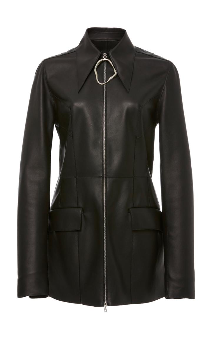 Jeffrey Dodd Alan Pointed Collar Jacket
