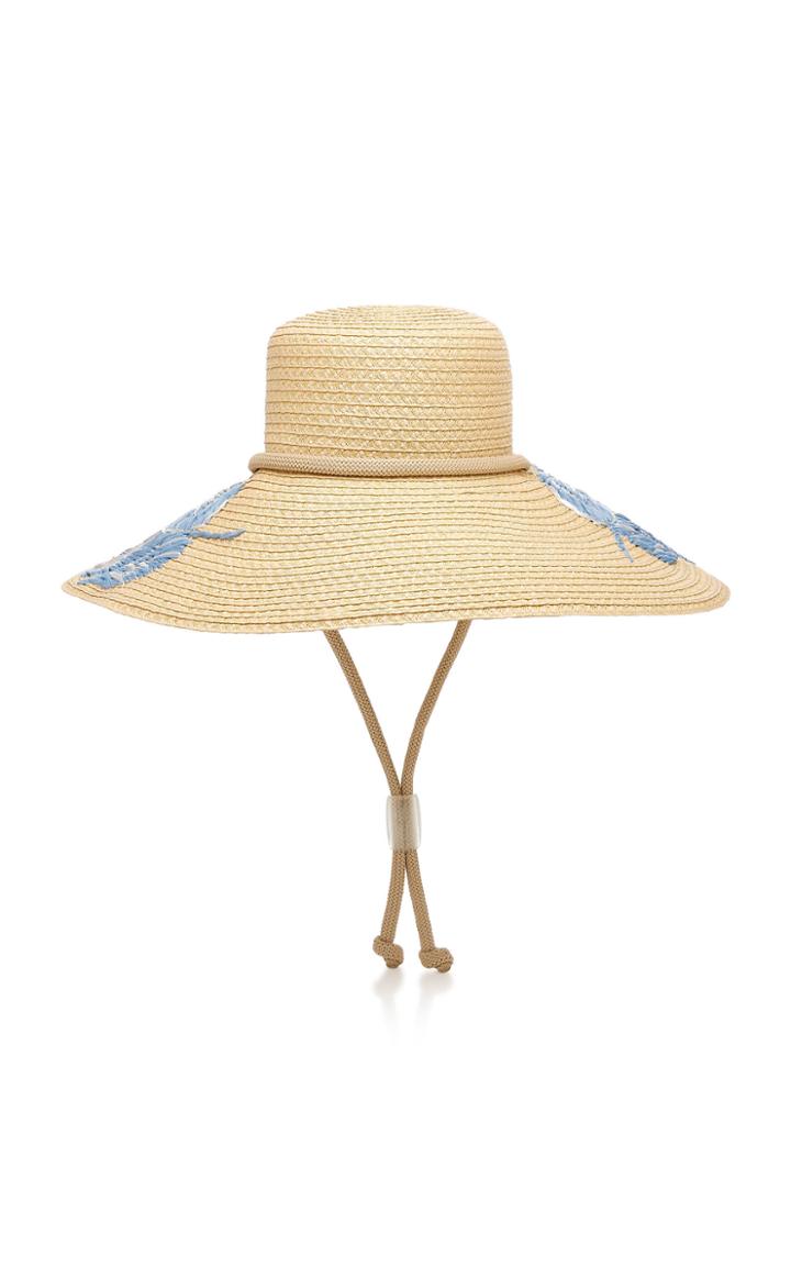 Eric Javits Tahiti Embroidered Sun Hat